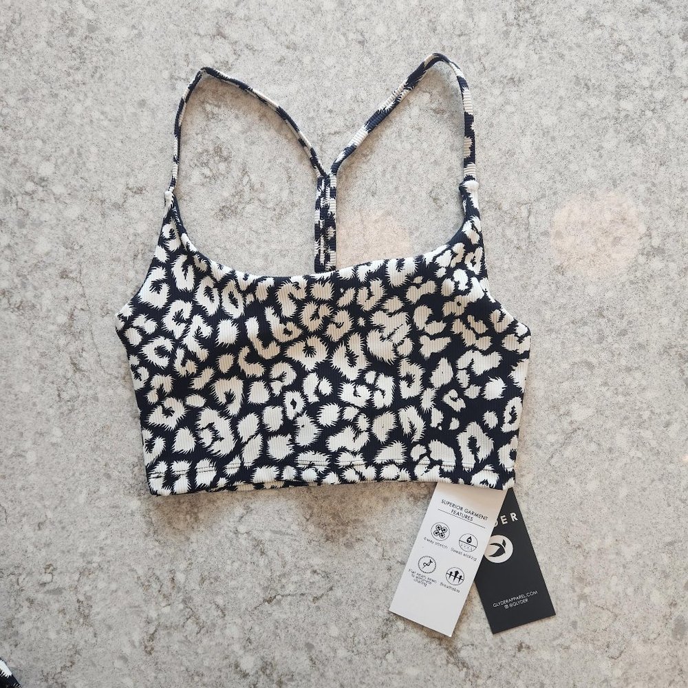 GLYDER / PURE BRA IN CONTRAST LEOPARD